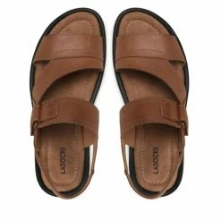 Sandals LASOCKI FOR MEN - MI07-C271-831-117 Beige Brown -Lasocki Store Online 5904248591915 04 rz