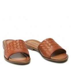 Casual Mules Slides LASOCKI - WI23-AGA-02 Camel Brown -Lasocki Store Online 5904248605346 08 rz