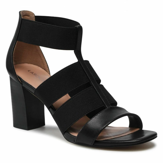 Casual Sandals Sandals LASOCKI - WYL3119-1Z Black Black 3 Casual Sandals Sandals LASOCKI - WYL3119-1Z Black Black