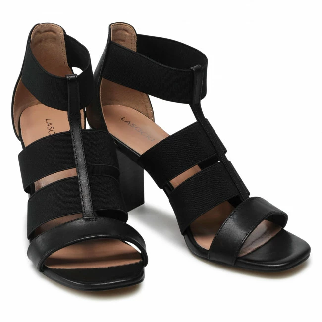 Casual Sandals Sandals LASOCKI - WYL3119-1Z Black Black 7 Casual Sandals Sandals LASOCKI - WYL3119-1Z Black Black - Image 5